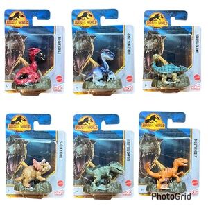 Jurassic World Dominion Dinosaur Micro Collection Figures New Lot Of 6